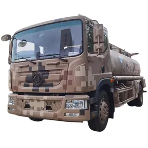 Camion-citerne de carburant raffiné de bonne qualité 12KL 13KL 14KL 15KL camion-citerne de carburant 6 pneus dongfeng D9 neuf camion-citerne de livraison d'huile de palme camion utilisation