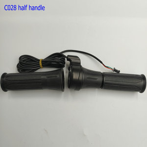 Poignée de régulation de vitesse demi-tour C028 pour VTT électrique et trottinette électrique, pièce de rechange, poignée fendue - Product Image 1