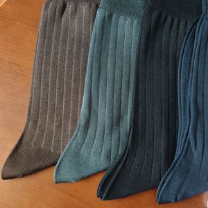 Großhandel Herren Hochwertige Mercerisierte Baumwoll-Stricksocken Business Große Größen Deodorant Herrensocken - Product Image 3