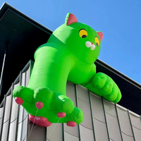 Modèle Géant Gonflable Monstre de Dessin Animé en PVC Moelleux avec Logo Personnalisé