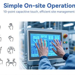 Touchwo 15.6 18.5 21.5 23.8 inch ngang dọc công nghiệp màn hình cảm ứng gồ ghề Touch Panel PC màn hình - Product Image 4