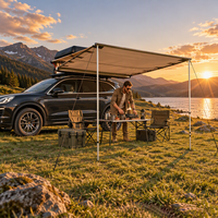 Auvent latéral de voiture, Tente de toit latérale, Auvent de camping extérieur, Abri solaire pour camping-car, Auvent latéral de voiture imperméable