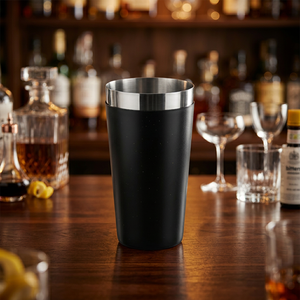 Minimalist Stainless Steel Eco-Friendly Portable Cocktail Shaker <b>Bar</b> <b>Tool</b> Reusable for Certified for Travel by Mayur Exports - Product Image 3