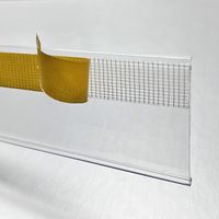 Bande de bord d'étagère en plastique prix porte-billets étagère de supermarché porte-étiquettes bandes de données adhésives pour étagères