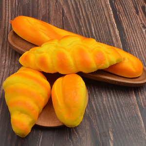 Modelo de Pan de Comida Simulada de PU, Juguete Antiestrés de Pan Suave - Product Image 2