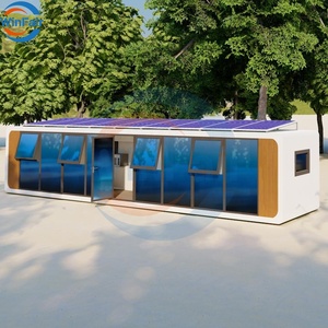 Winfair năng lượng mặt trời mô-đun prefab đúc sẵn container Apple cabin nhà 40ft ngôi nhà sang trọng với phòng tắm và nhà bếp để bán - Product Image 3