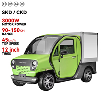 JOYKIE 72V 112AH 5500W Véhicule électrique miniature de haute qualité pour 2 adultes, fermé, batterie au lithium et freins à disque