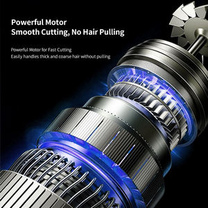 Tondeuse à cheveux électrique professionnelle <span class=keywords><strong>Kemei</strong></span> <span class=keywords><strong>KM</strong></span>-<span class=keywords><strong>5021</strong></span>, kit de coupe de cheveux, rechargeable par câble USB, tondeuse à cheveux pour hommes à tête chauve - Product Image 3