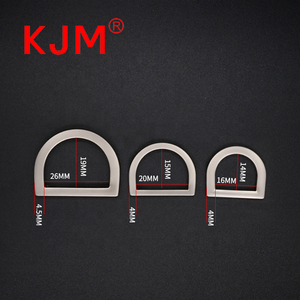 KJM-Arnés para mascotas, accesorios de chaleco, de alta resistencia, 15mm, 20mm, 25mM, aleación de Zinc, hebilla de anillo en D - Product Image 3