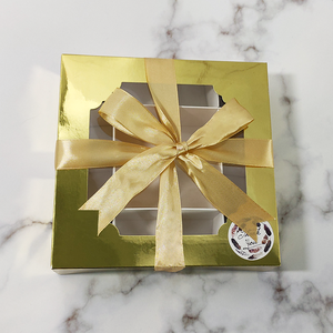 Cửa Sổ Màu Trắng Chọn Và Trộn Bánh Tráng Miệng Bánh Kẹo Hộp Quà Tặng Ngọt Ngào Với 16 Ngăn Chia Lưới Cho Các Món Ăn - Product Image 6