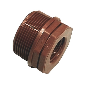 Raccordo per Impianti Idraulici in PP Marrone Rinforzato 3/4 X 1/2 - Product Image 1