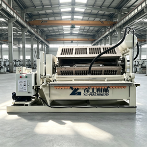 Machine à fabriquer des barquettes à œufs en pâte à papier de petite capacité, avec une faible encombrement au <span class=keywords><strong>sol</strong></span> pour les usines à surface limitée - Product Image 4
