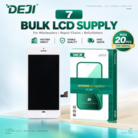 Écran LCD FHD testé DEJI pour iPhone 7, écran de remplacement, approvisionnement stable pour les ateliers de réparation et les grossistes