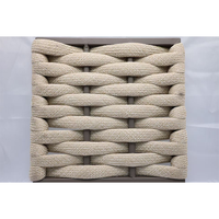 Cordon en caoutchouc tressé multicolore de 45 mm en oléfine, style moderne, pour mobilier, chaise de jardin et set de table, personnalisable OEM