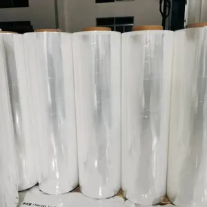 Manual Wrapping Bundled Jumbo Plastic Winding Packing Stretch Film,<b>Pallet</b> <b>Wrap</b> Film, Film Roll - Product Image 2