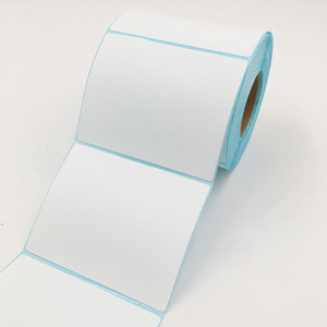 Rouleaux thermiques adhésifs vierges personnalisés 50x25mm, autocollants pratiques pour codes-barres, pour marquage industriel - Product Image 4