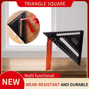 Offre Spéciale – <span class=keywords><strong>Équerre</strong></span> <span class=keywords><strong>de</strong></span> Menuisier Industrielle Multifonctionnelle DIY OEM/ODM <span class=keywords><strong>en</strong></span> Alliage d'Aluminium <span class=keywords><strong>de</strong></span> 7 Pouces avec Bras Extensible pour Mesure <span class=keywords><strong>de</strong></span> Boiseries - Product Image 4