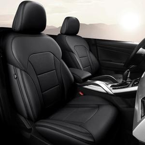 Fundas de Asiento de Coche de Lujo Personalizadas de Alta Calidad <span class=keywords><strong>2017</strong></span>-2024, 360 Grados, Completas, para Audi A4/A6/Q3/Q5, de Cuero PVC, Color Rojo <span class=keywords><strong>Vino</strong></span> - Product Image 3