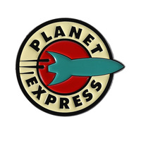 Pin de esmalte de comedia americana Futurama