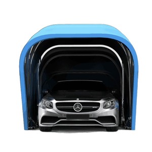 High Quality Custom Portable Automatic Prefab Garage <strong>Cover</strong> New Retractable Outdoor <strong>Car</strong> Shelter <strong>Tent</strong> Made of Oxford Fabric - Product Image 3