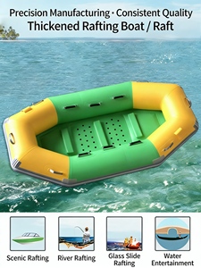 Bote Inflable en Oferta, Bote Inflable Grande <span class=keywords><strong>de</strong></span> <span class=keywords><strong>8</strong></span> <span class=keywords><strong>Metros</strong></span> para <span class=keywords><strong>8</strong></span> Personas, PVC <span class=keywords><strong>de</strong></span> 0.9 mm para Mar y Lago, Diversión Acuática para Varias Personas - Product Image 5