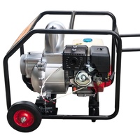 Pompe à eau incendie à essence en alliage d'aluminium de haute qualité 7,5 CV 6 pouces, débit de 170 L/min, pour contrôle des inondations et utilisation en puits