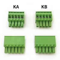 Enchufe tipo A o tipo B en conector de bloque de terminales macho de ángulo recto hembra y vertical paso de 3,5 MM