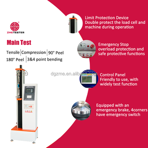 ZME marka ASTM D4831 deri yırtılma mukavemeti çekme test cihazı güç testi makinesi ekipman - Product Image 3