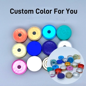 Wholesale 20mm Medical Aluminium Vial <strong>Cap</strong> for Injection Lids Bottle Closures - Product Image 3