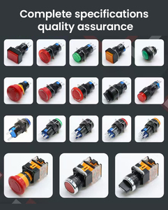 Bán buôn PBs-33B không thấm nước <span class=keywords><strong>12</strong></span>-lỗ Nút chuyển đổi chống cháy vỏ đồng Nut Bakelite cơ sở IP65 mức độ 3A 1NO điện tử - Product Image 6