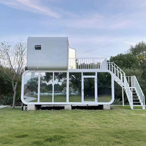 Nouvelle conception <span class=keywords><strong>de</strong></span> <span class=keywords><strong>maison</strong></span> intelligente d'hôtel, cabine Apple, capsule <span class=keywords><strong>de</strong></span> jardin, hôtel capsule mobile, stations balnéaires, séjour chez l'habitant, cabine Apple polyvalente - Product Image 3
