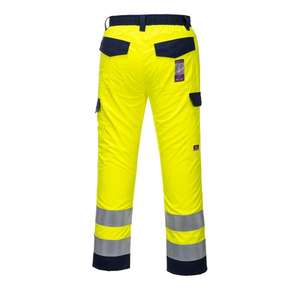 PORTWEST - MV46YNRL Pantalón de alta visibilidad Modaflame Amarillo/Azul Marino-EAN 5036108305919 ROPA DE TRABAJO RESISTENTE A LLAMAS - Product Image 2