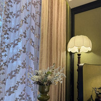 Voilage de style français rétro à sequins papillon, rideau décoratif luxueux pour salon et chambre à coucher