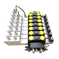 Machine de forage de roches à distance DCV100 avec moteur synchrone, commande électro-hydraulique et vanne de réversal multivoies