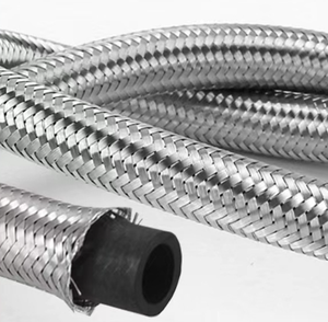 Nouveau raccord coudé tressé en acier inoxydable SLGPC pour tuyau flexible haute température en métal pour eau chaude - Product Image 3