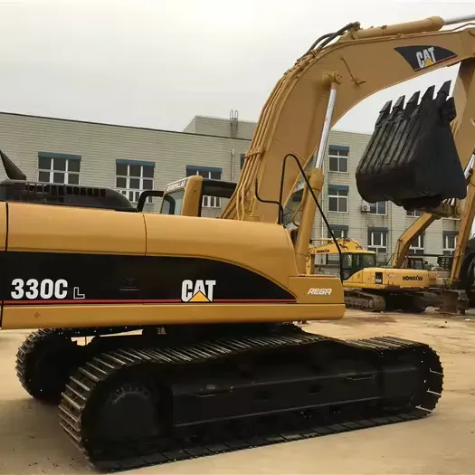 30 tonnes de machines Caterpillar originales d'occasion Cat 330GC d'occasion Pelleteuse sur chenilles 330D pelleteuse sur chenilles pelle à chat d'occasion