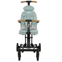 2025 Poussette bébé en tissu de luxe 4-en-1 Nouveau design Léger et facile à plier-Vente en gros directe d'usine