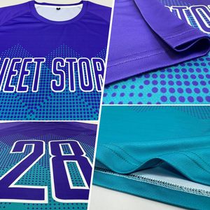 Ensemble de maillots de football personnalisés, uniforme sublimé, anti-humidité, pour hommes, femmes, jeunes et enfants - Product Image 5
