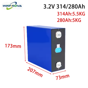 DDP輸送受け入れ済みプリズムLiFePO4 3.2V超純粋原料テレコムバックアップパワーACプリズムリチウムイオン電池 - Product Image 3