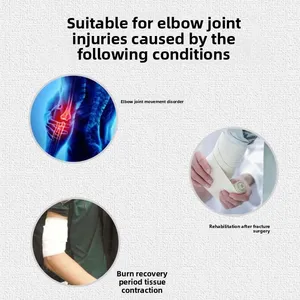 Alat Rehabilitasi Siku Mecavie Home, Plastik Kelas III, Bertenaga Baterai, untuk Melenturkan dan Meluruskan Lengan Setelah Fraktur - Product Image 4