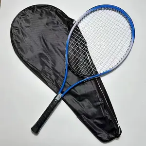 Outdoor Adult 2 Players Tennis racket 27Inch Super Lightweight Tennis Racquets kids Student Training Beginners Tennis Racket Set