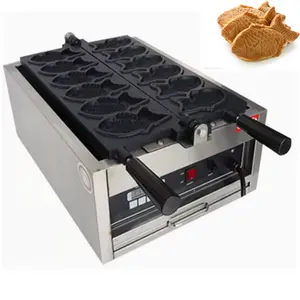 Factory Wholesale Gas Heating Small Fish Shape Waffle Cake Oven