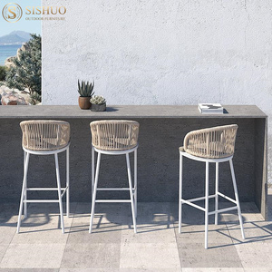 Muebles de Patio de lujo <span class=keywords><strong>Terraza</strong></span> al aire libre Ocio Barra alta Sillas de jardín al aire libre con mesa de <span class=keywords><strong>Bar</strong></span> - Product Image 5
