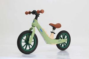 Vélo d'équilibre pour enfants en alliage de magnésium à motif <span class=keywords><strong>dinosaure</strong></span> avec selle en cuir et pneus de 12 pouces pour apprendre à s'habiller en tenue de cycliste - Product Image 5
