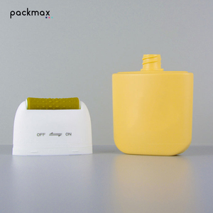 Tube de massage à rouleau unique en silicone à pois 60g/80g – Emballage vide en PE pour crème amincissante et gel de massage, tube cosmétique - Product Image 3