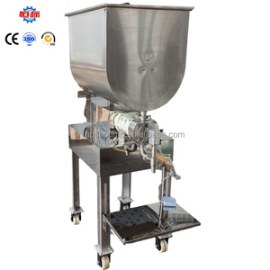 Bomba de Lóbulos Rotatorios Comercial con Tolva Mezcladora para Llenado de Líquidos, Transferencia y Envasado de Productos Viscosos como Mantequilla de Cacahuete y Chocolate, Certificación CE - Product Image 1