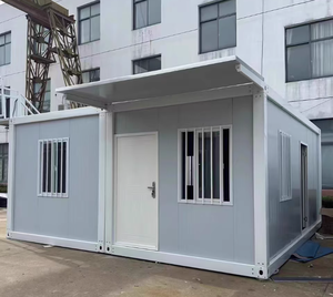 Una piccola <span class=keywords><strong>casa</strong></span> <span class=keywords><strong>con</strong></span> un guscio contenitore impilabile modulare e un bagno e cucina - Product Image 1