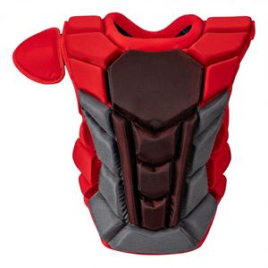 Durable Breathable Polyester/EVA <b>Foam</b> Baseball Chest Protector for Adults Kids Shockproof Adjustable Abdomen Shoulder Sports - Product Image 1