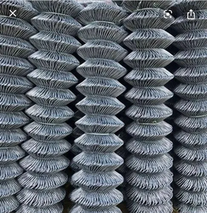 Prix usine Rouleaux de grillage à mailles losangées en acier à faible teneur en carbone, découpés sur mesure, finition galvanisée, technique de tissage, soudage et pliage - Product Image 4