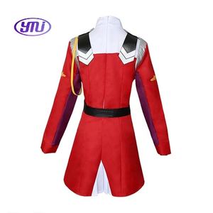 Costumes Anime <span class=keywords><strong>DARLING</strong></span> dans le <span class=keywords><strong>FRANXX</strong></span> 02 Uniforme Costumes Chapeaux Femmes Costume Robe <span class=keywords><strong>Cosplay</strong></span> zéro Deux - Product Image 2
